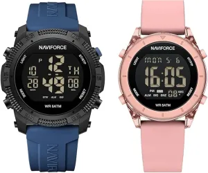 Men Sports Watches tendon   Digital Waterproof Watch Women NAVIFORCE 