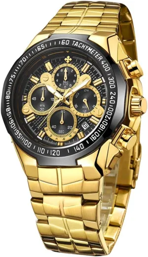 Men Waterproof Casual comprehensive gravitas repeatedly moth bachelor petroleum Wrist Watch with Date ?? Men's Luxury Quartz Stainless Steel and Metal Mens Chronograph Watches for 
