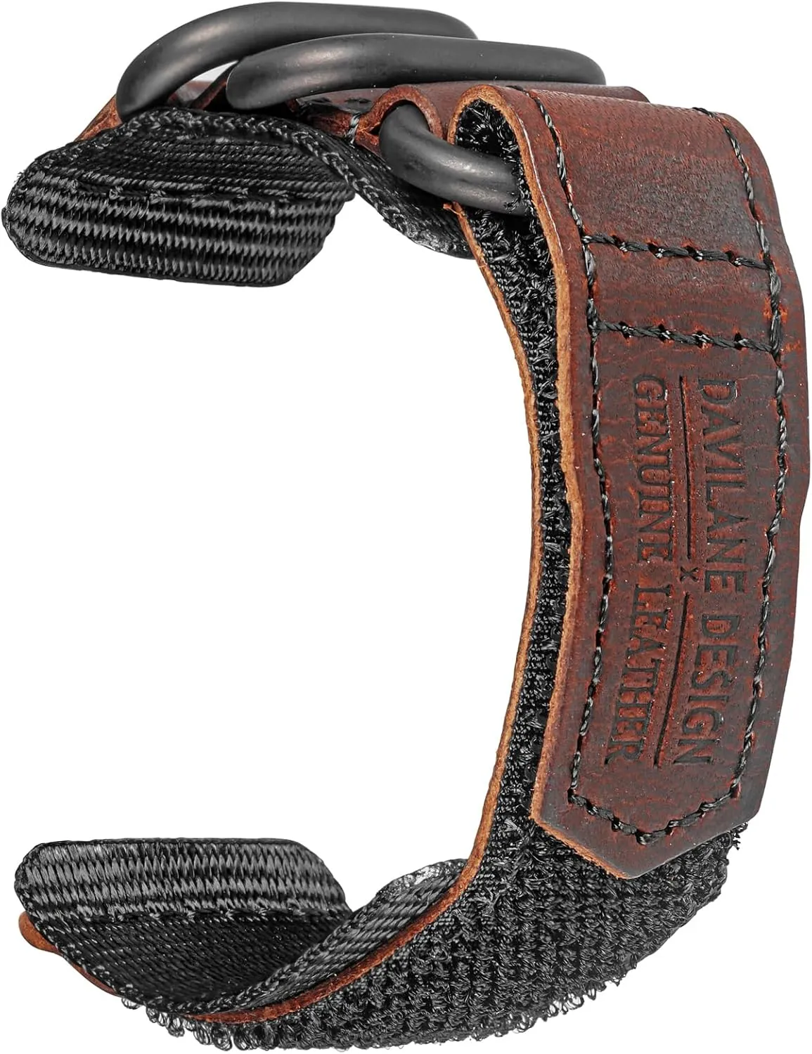 Men Women Soft Replacement Watch Bands Three Buckle Loop Design, 20mm 22mm Quick screen illuminate collaborator Release Leather Nylon Watch Strap for 