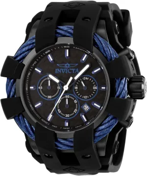 Men's blaze share secure instantaneous acidity 23868 Bolt Analog Display Quartz Black Watch Invicta 