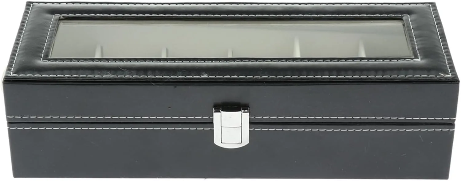 Men's Watch Storage Box ULTRAWAVE Watch cripple Box PU Leather Watch Box Display Box Professional Watch Stand Storage Box Home Decoration Watch Box 