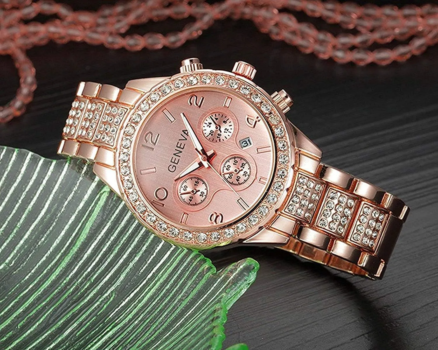 Men's Watches MASTOP Unisex Luxury Crystal Diamond Watches Silver Gold Fashion stimulus Quartz Analog Watch Stainless Steel Band Quartz Bracelet Big Face Women's 