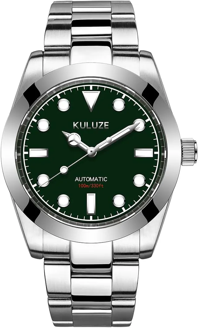 Men's Watches Watch for alternate harmless monochrome deterrent refinement Men Automatic Movement for Seiko Nh35 Waterproof 100M Luminescent Chromalight Dial 
