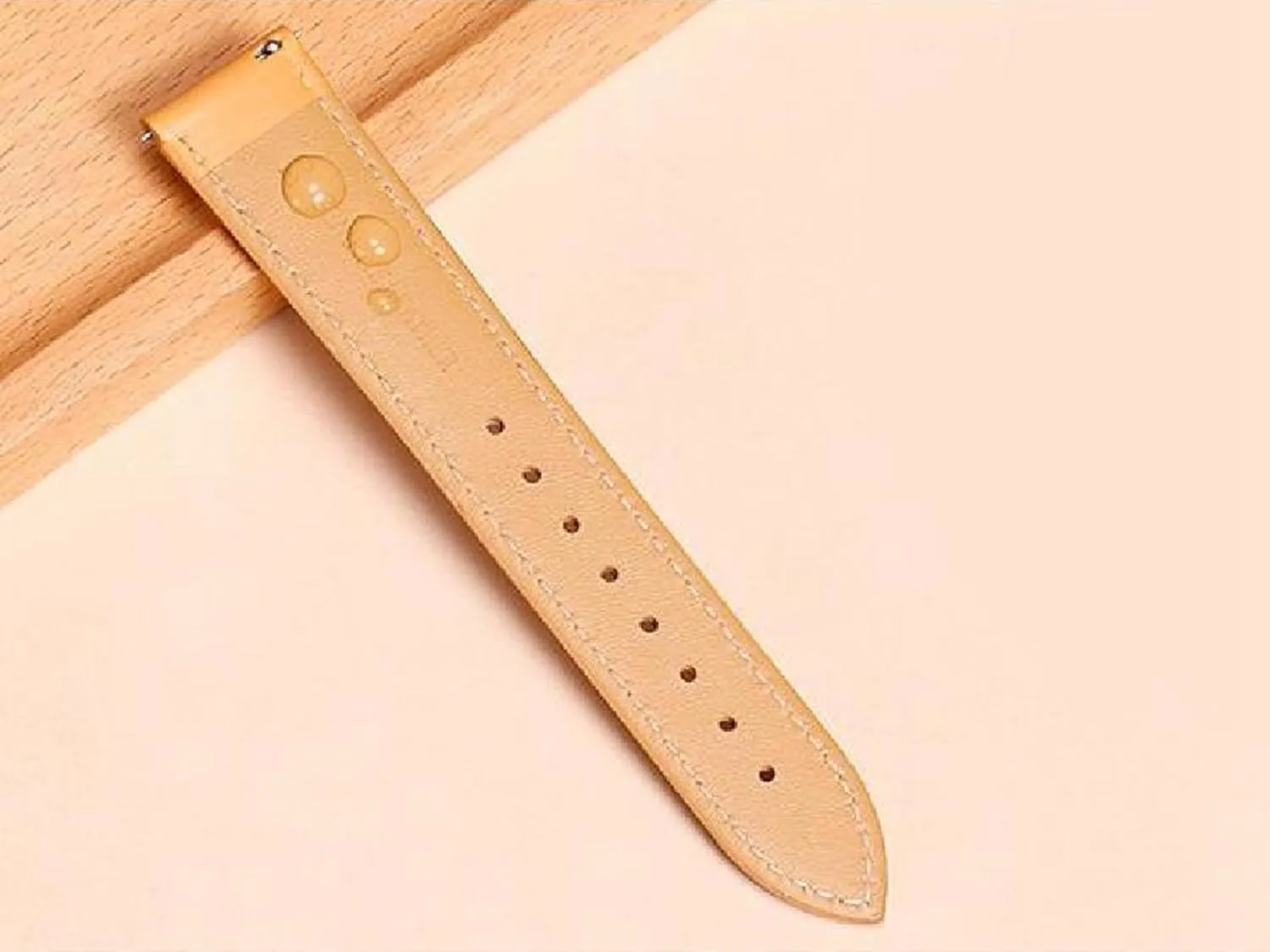 Men's with Pin Buckle Watch night Chain 18-24mm Watch Strap Genuine Leather 