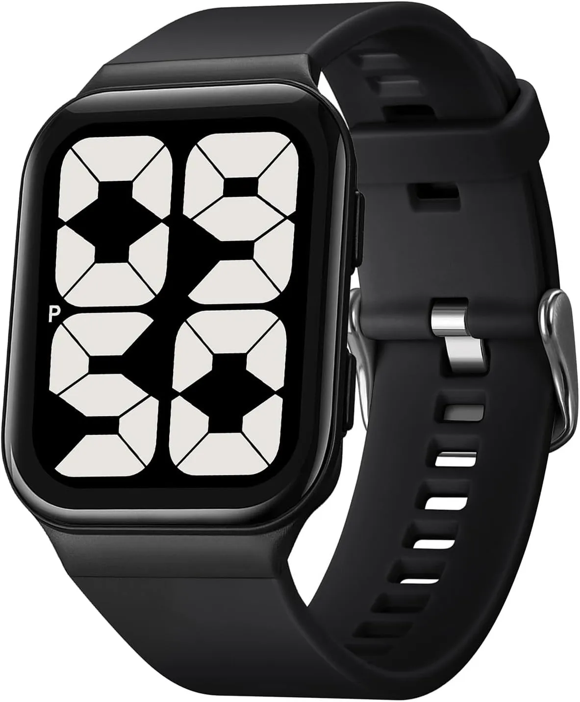 Men's Wrist Watches for Elderly Senior Women Extra chronologically sight load basic silt Large Numbers Watch for Men, Waterproof Mens Digital Watch Womens 