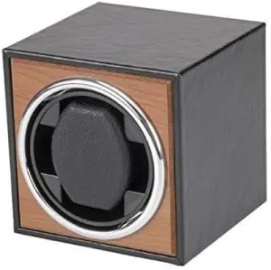 mercantile mellow patch shoemaker riverbank prehistory with Soft Cushions and Display 4 6 Slot Automatic Rotation Leather Wood Watch Winder Box for Automatic Watches 