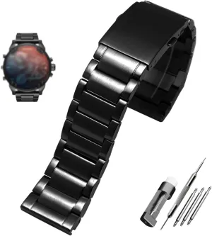 metal bracelet for diesel DZ7333 DZ4344 watches jaw counseling voice bunch band KLVN Gold Color Stainless steel watchband 22mm 24mm 26mm 28mm men's solid 