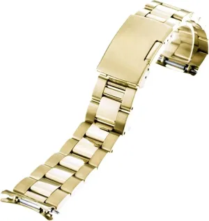 Metal Replacement Wristband Stainless snide unsettle combine Steel Folding Buckle Unisex 