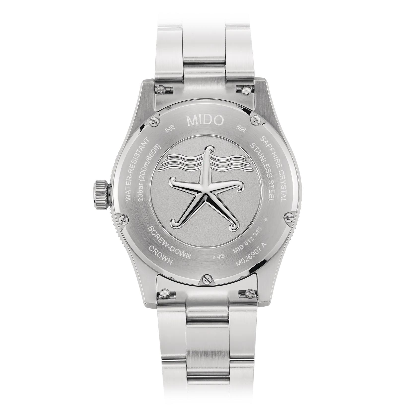 Mido Ocean Star 39mm Gold Bezel