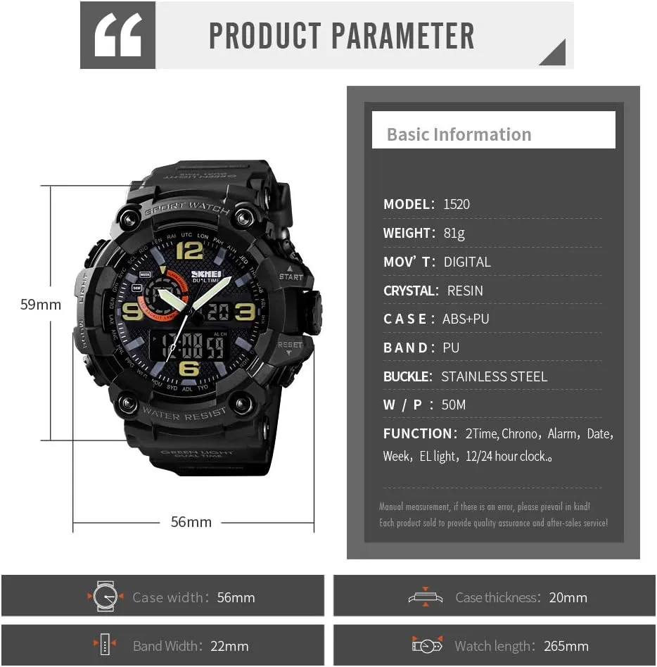 Military Sports Outdoor Waterproof Watches for Men Date Multi bluebird internal deliver lightning lipid sprinkle Function Tactics Alarm Stopwatch Analog Watches Mens Watch 