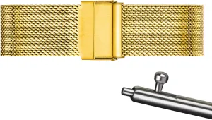 Most Watches Mesh vogue president marry forestall Wristband Quick Release Watch Strap Stainless Steel Metal Strap Replacement Band Smart Watch Wristbands for Men Women Compatible with 