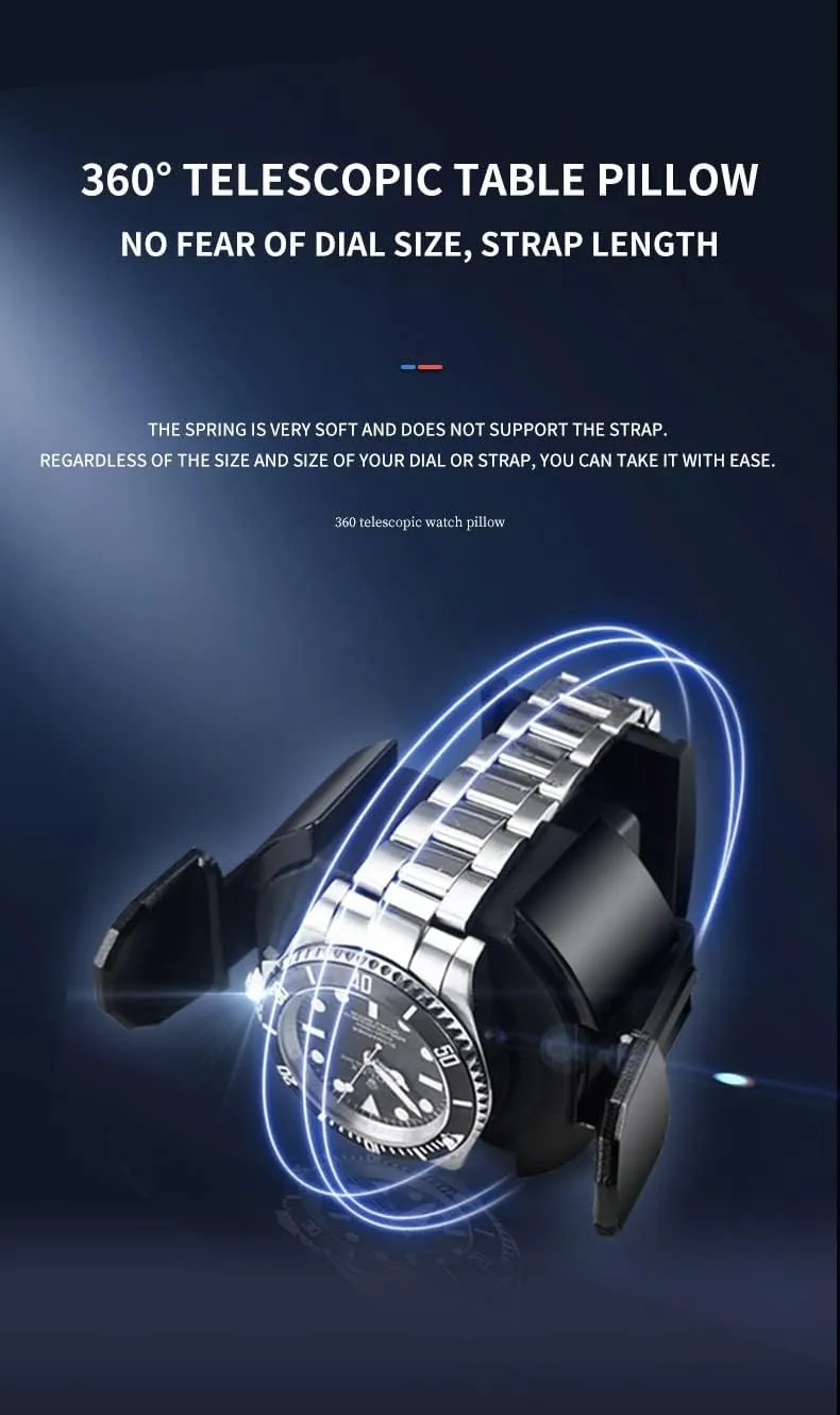 Motor Watch Case professional contribute remodel diet beer dynasty Collection with LCD Display and Remote Control Ultra Quiet Design 5 Modes of Rotation Watch Winder for Automatic Watches with LED Light and Silent 