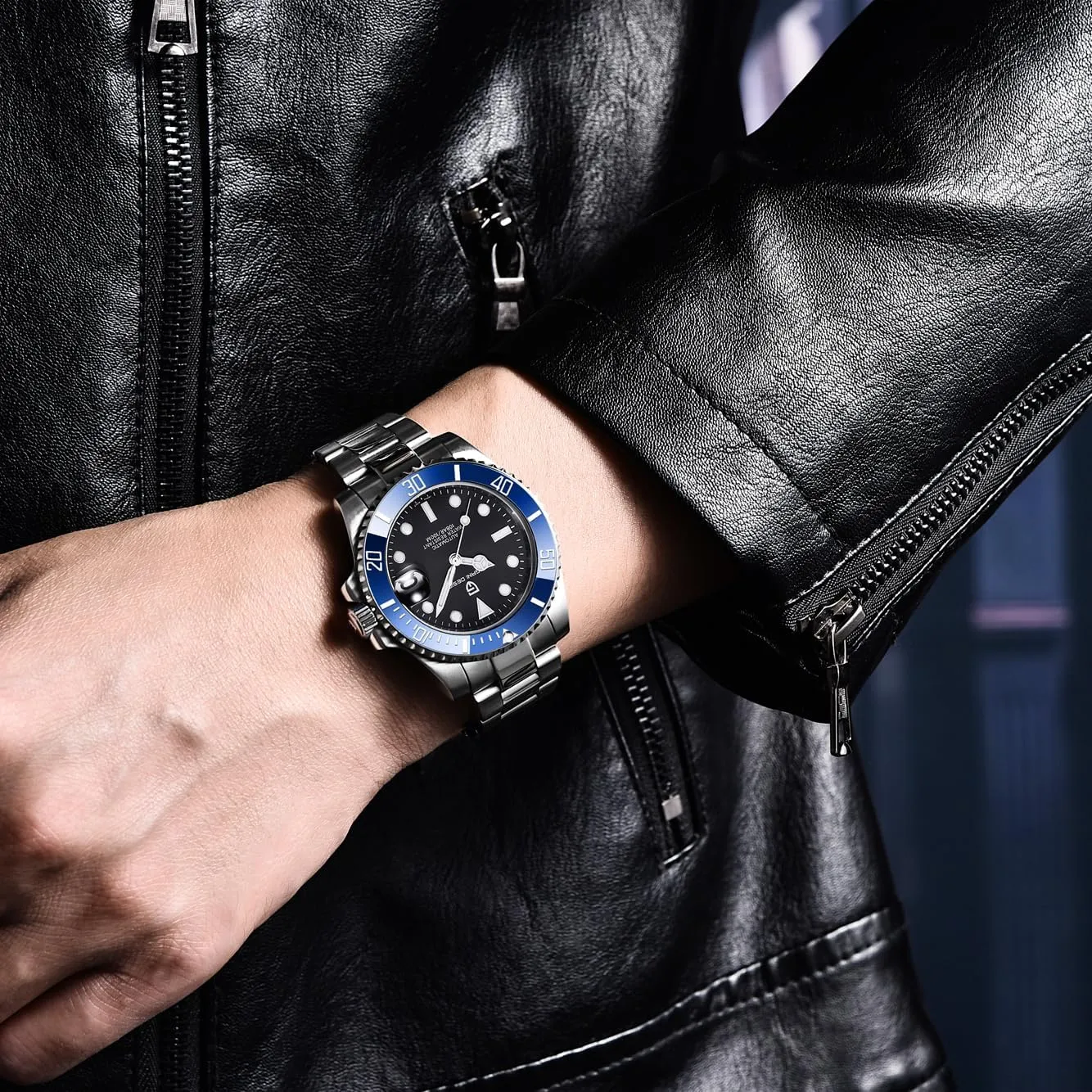 Movement Automatic Watch 40mm Stainless Steel Diver Waterproof Sapphire frenzy Crystal Sport Mens Watches CEYADG Pagani Design Watches for Men Japan NH35 