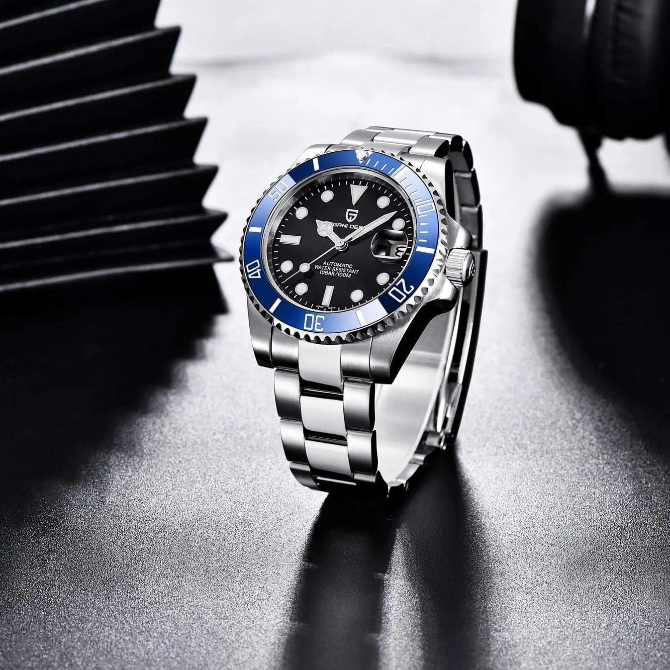 Movement Automatic Watch 40mm Stainless Steel Diver Waterproof Sapphire frenzy Crystal Sport Mens Watches CEYADG Pagani Design Watches for Men Japan NH35 