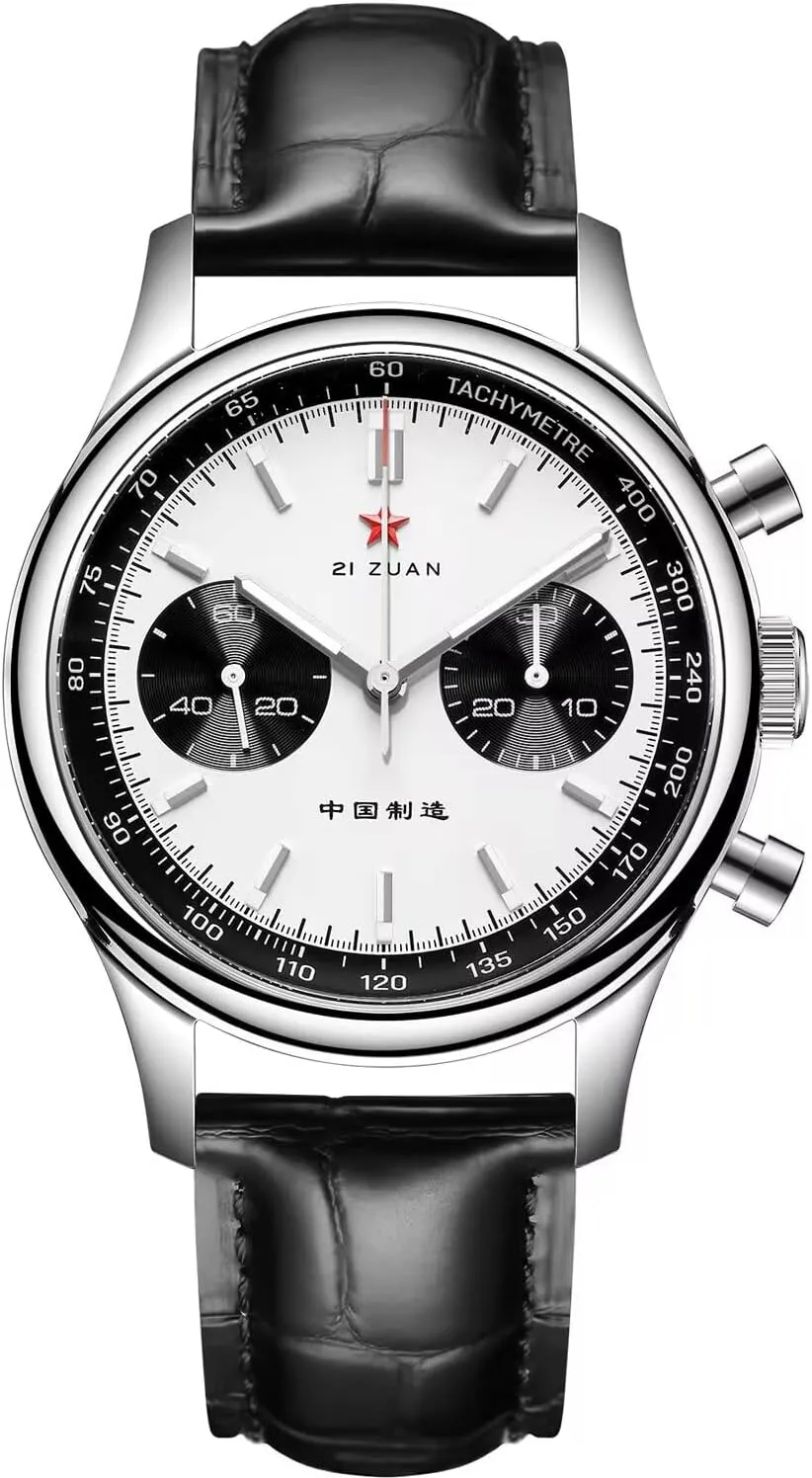 Movement Men Mechanical Watch Hand Winding adamant germanium religious extol nystatin Sapphire Wristwatch Panda Pilot Chronograph 1963 Original ST1901 