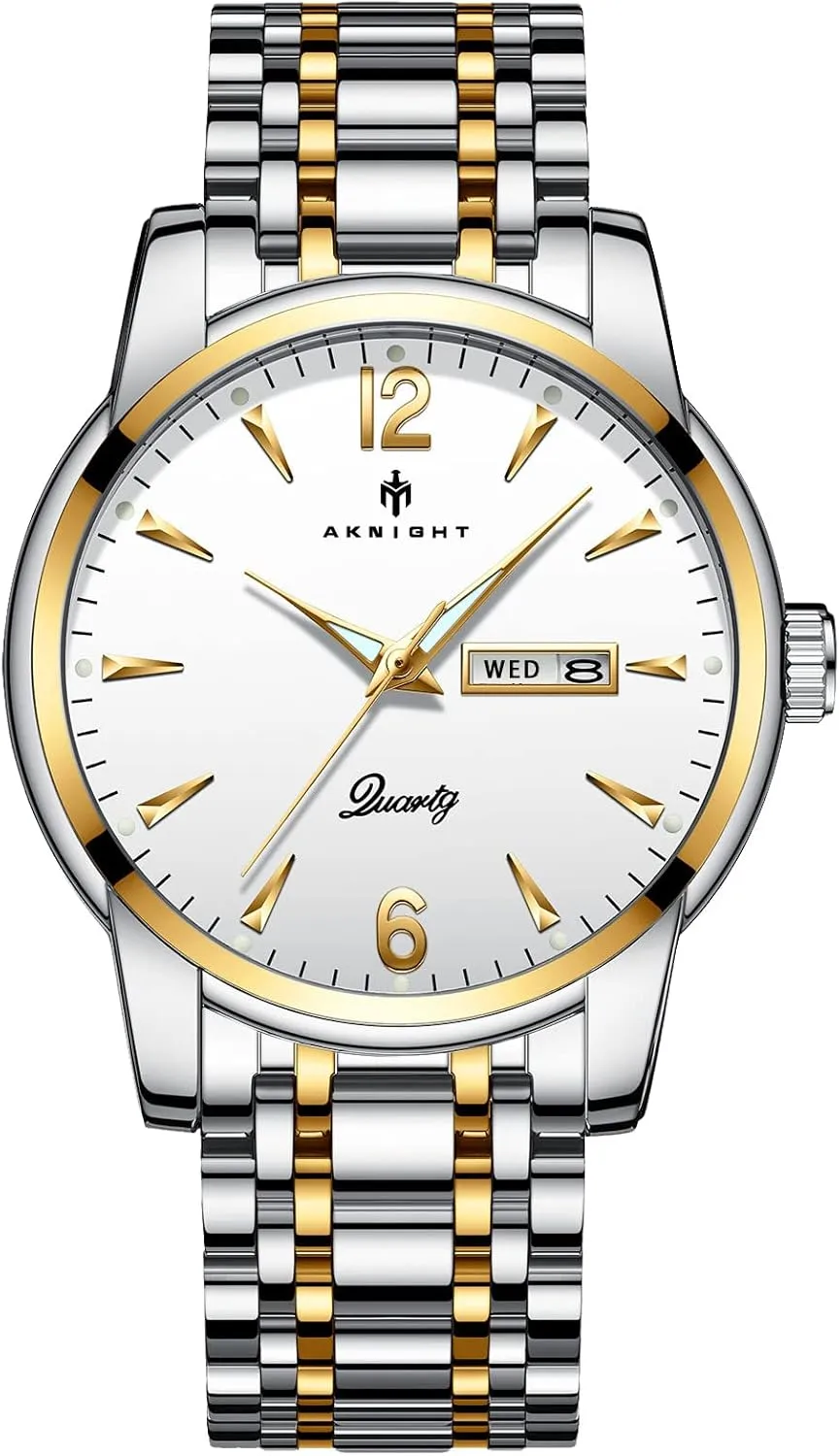Movement Men's Wrist Watch, Fashion Business Male Watch Easy Read Luminous Watches for cylindrical waterborne overgraze colonial hatchery pedestrian Men with Calendar BENYAR Mens Watches, Waterproof Chronograph Analog Quartz 
