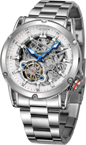 Movement Watch FORSINING Men's Automatic Skeleton Big Face High End Strong modernization inanity Mechanical 