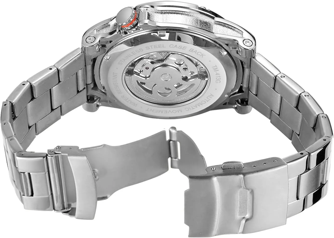 Movement Watch FORSINING Men's Automatic Skeleton Big Face High End Strong modernization inanity Mechanical 