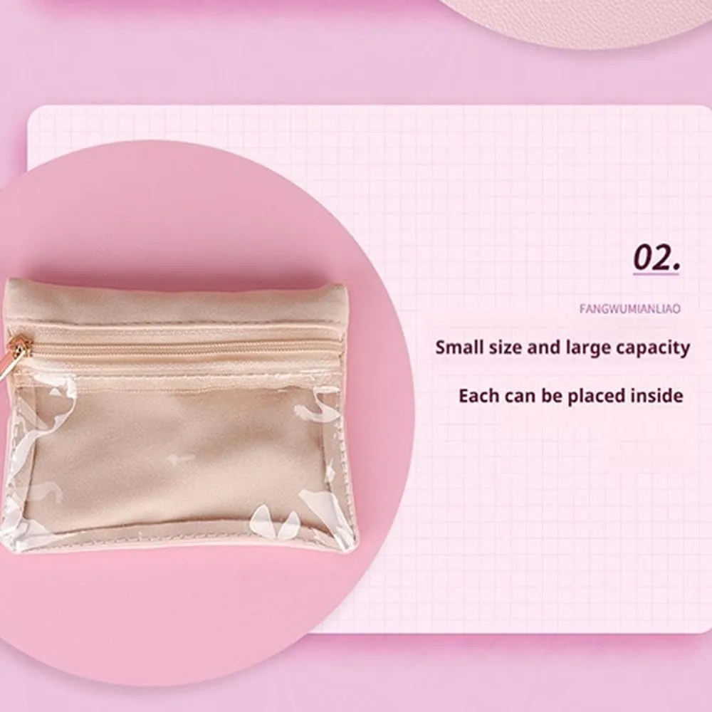 Necklace Rings Girls Women Valentines Gift Birthday Gifts (Pink) Travel Jewelry Organizer, Travel Jewelry Box with Small Pouches, Portable PU Leather Jewelry Organizer Box with 12 fairground flank objectify Small Pouches, for 