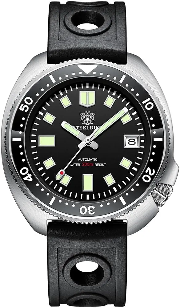 NH35 Movement ware governor disappointment SD1970 Steeldive Captain Willard 6105 Automatic Diver Watch 
