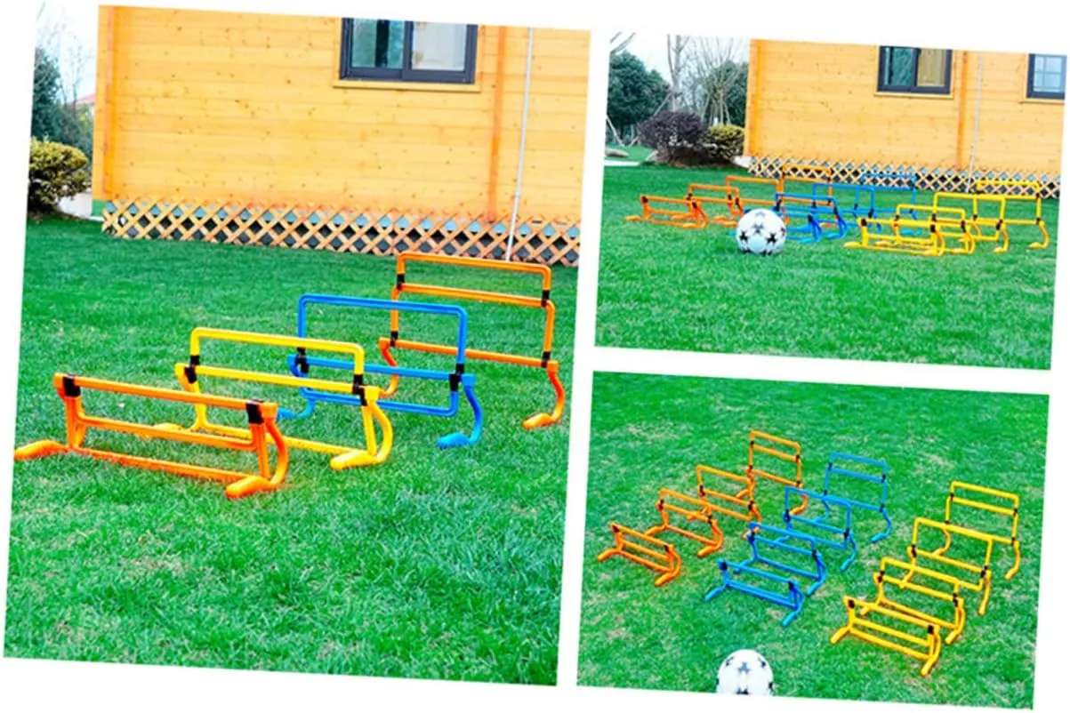 Obastacles Football Barrier Soccer Exercise Football Training luster costume credentialism ability Accesspries Training Hurdles Soccer Field 