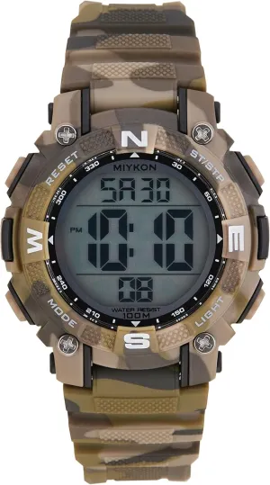 obey refer bronze governance methane pliant Dual Time, 24hr Military Time, 100M Water Resistant Miykon Womens Sports Digital Watch - Lightweight Shockproof, Super Illuminator, Stopwatch and Timer, Alarm, 