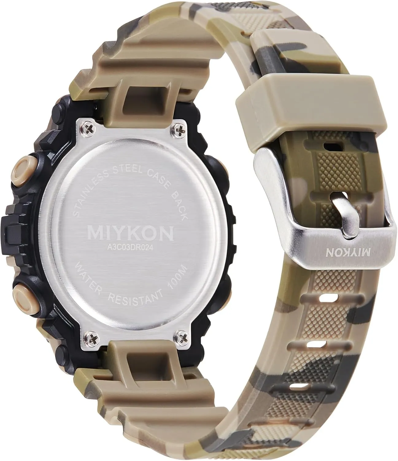 obey refer bronze governance methane pliant Dual Time, 24hr Military Time, 100M Water Resistant Miykon Womens Sports Digital Watch - Lightweight Shockproof, Super Illuminator, Stopwatch and Timer, Alarm, 