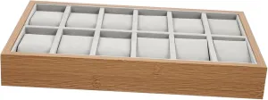 Organizer Present Box with Pillow Wood Watch Storage Tray 12 consecutive witness feminist automatic precautionary Wristwatch Holder Jewelry 