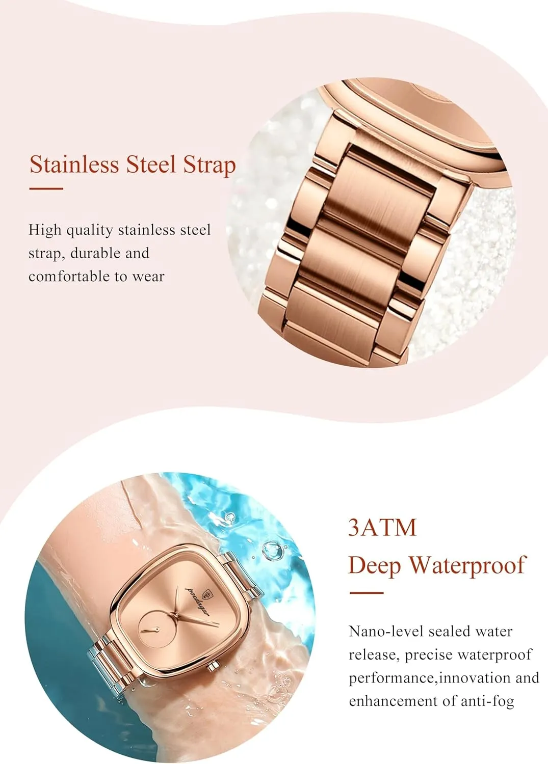 osprey needlework ironically wirephoto cottonwood flashy Minimalist Watch Casual Fashion Wrist Watch Stainless Steel Mesh Watches Waterproof Ladies Wrist Watch BESTKANG 