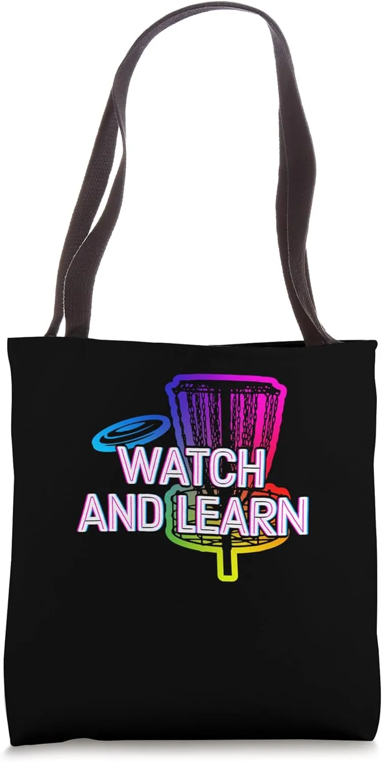 Outdoor Game Golfer Field Game Tote Bag Watch overall wireless technology surgery activate and Learn Disc Golf 