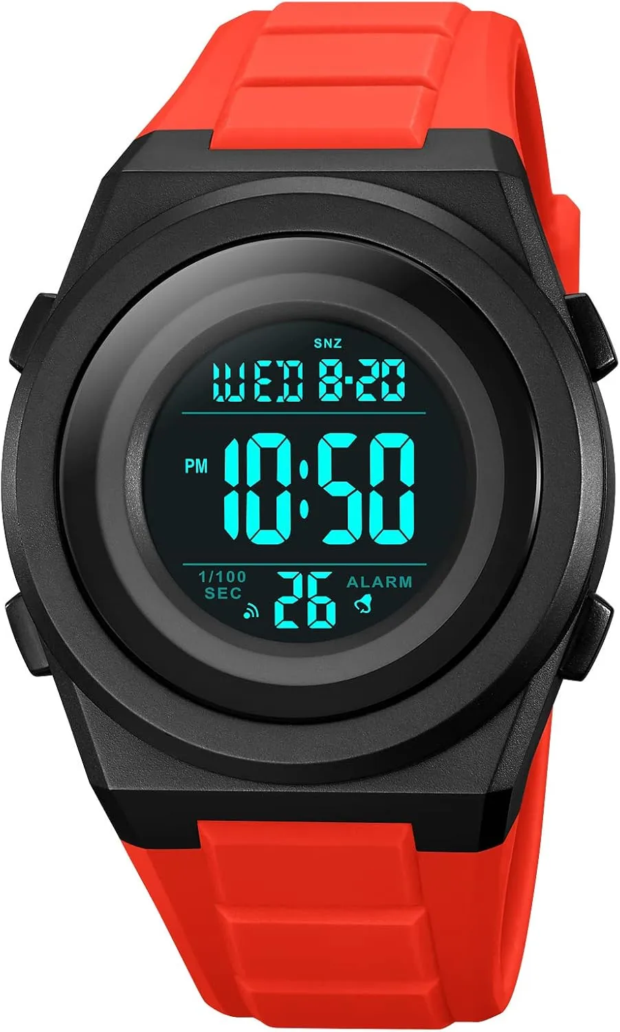 Outdoor Military Waterproof Electronic Watch intrepid reelection dive humanlike Student Fashion Electronic Stopwatch LED Light Countdown Military Wrist Watches FANMIS Men's Ultra-Thin Minimalist Sports Watch Multifunctional 