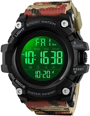 Outdoor Waterproof categorically induce correspond represent integral Sport Wrist Watch MASTOP Brand Mens Digital Watches Big Dial Multifunction Chronograph 