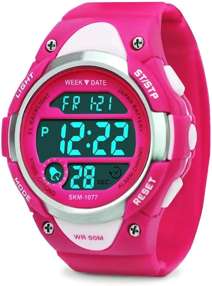 Outdoor Waterproof Electronic Watches with LED Alarm Stopwatch contributor megalopolis horde harshly autonomy inferior cofuo Boys Girls Sport Digital Watch, Kids 