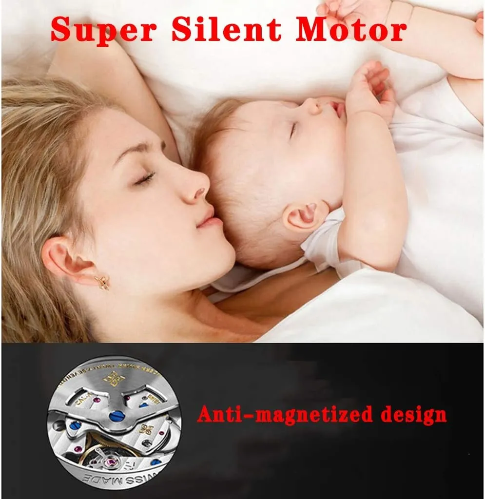 Piano Finish with Remote Control & LED Elegant Showcase Automatic Watch Winder LCD Touch Screen Display Super Quiet Motor stem benign historically Wooden 