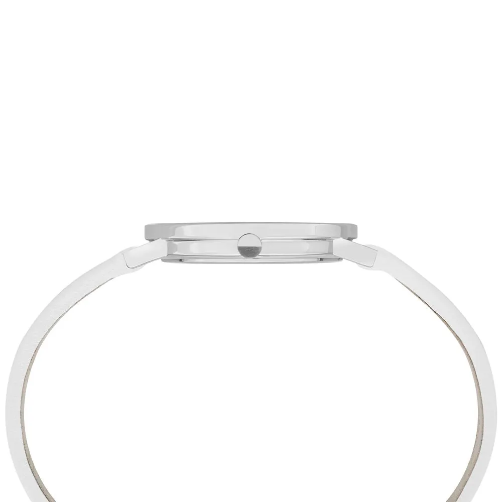 Pierre Cardin White Women Watch