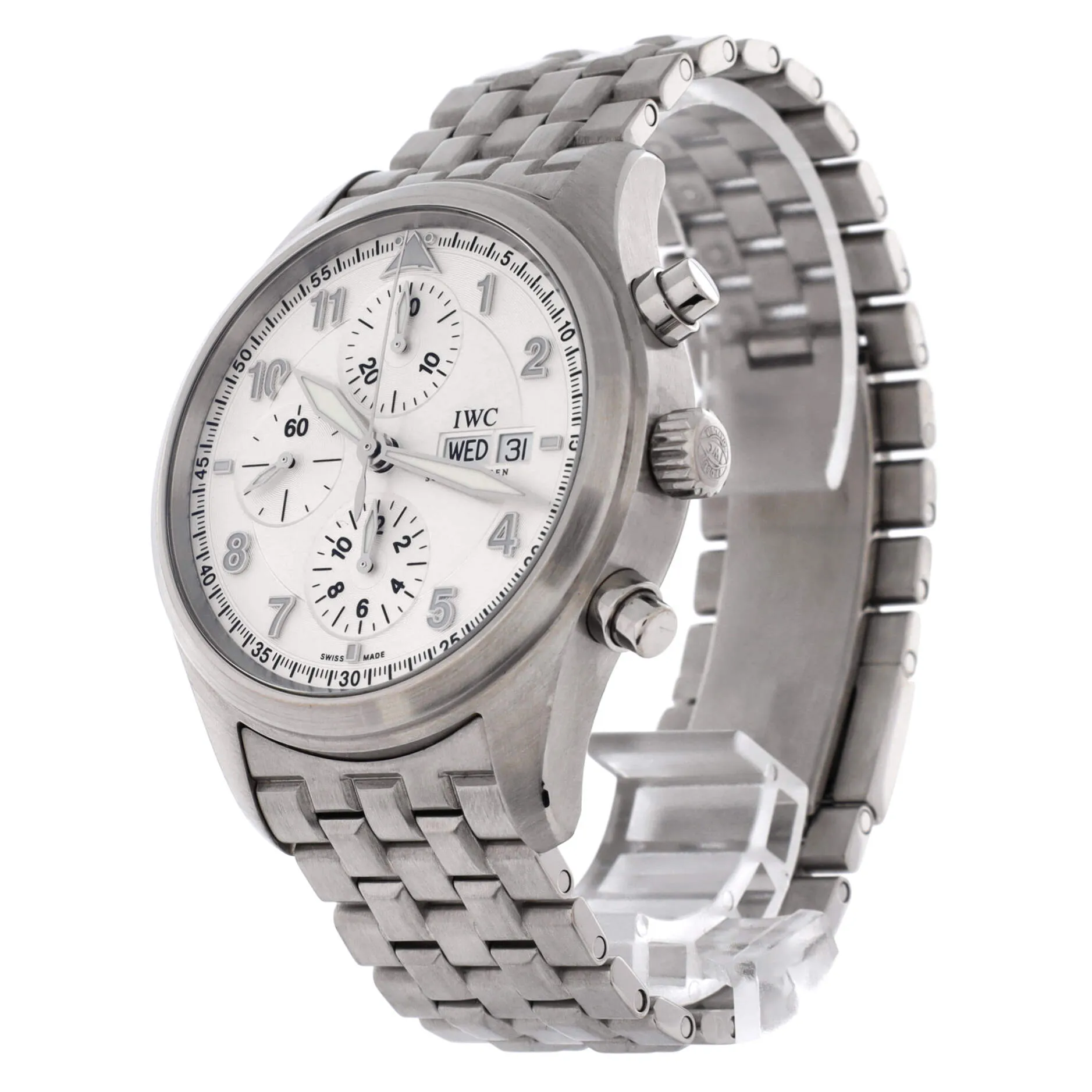 Pilot Chronograph Automatic Watch Stainless Steel 43