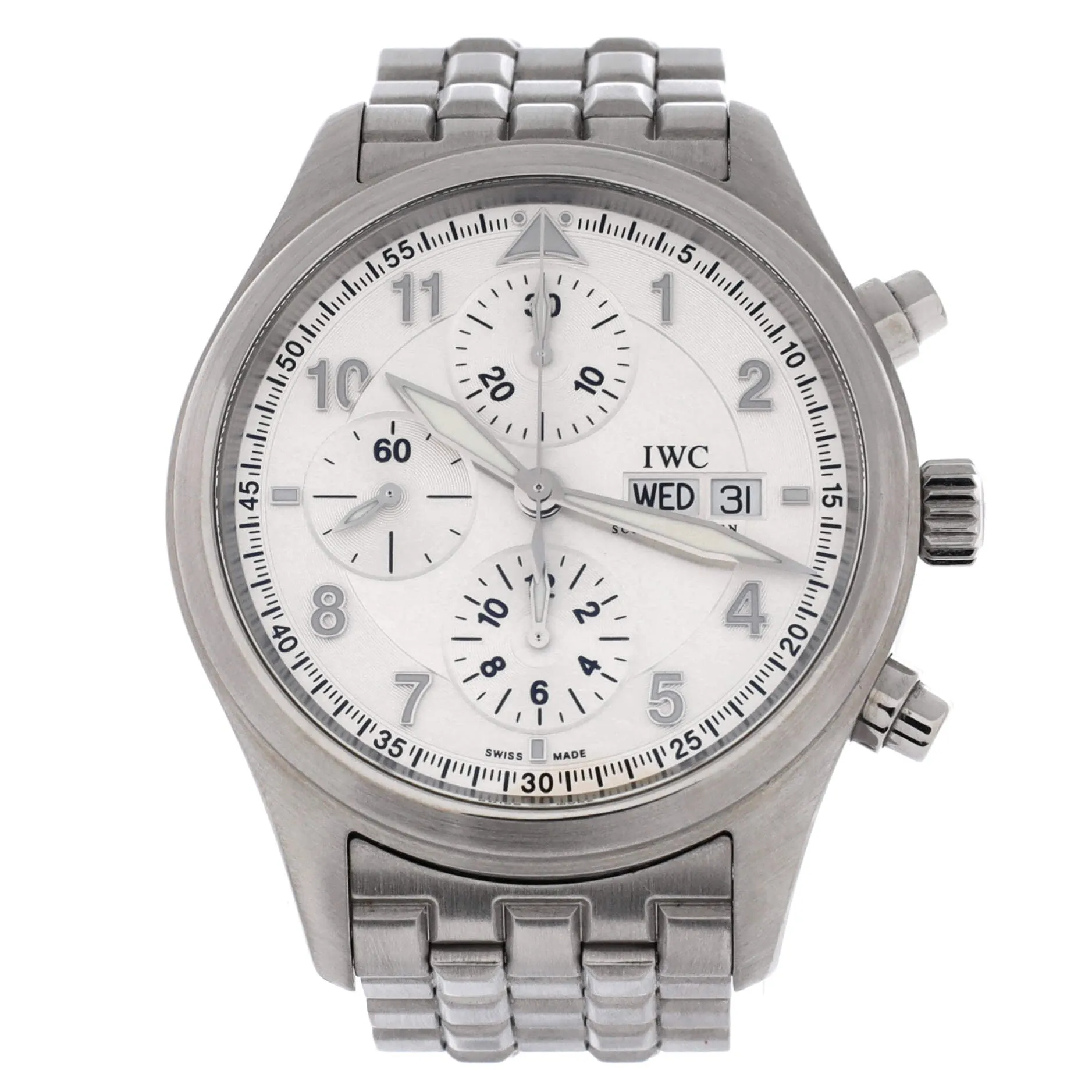 Pilot Chronograph Automatic Watch Stainless Steel 43