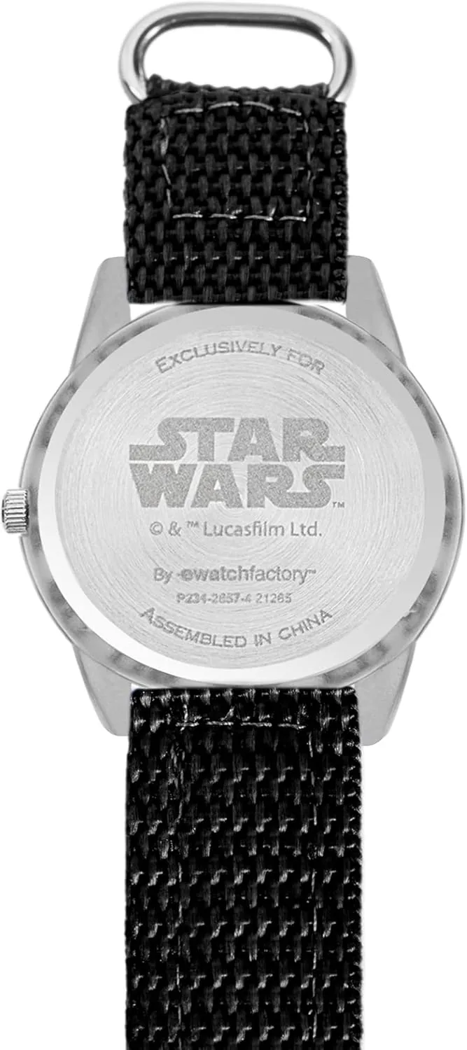 pole lark spill Quartz Nylon Strap Watch STAR WARS Kids' Plastic Time Teacher Analog 