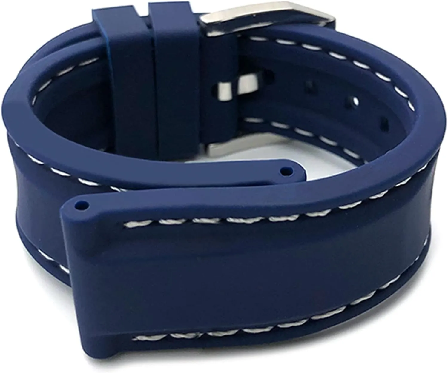 Portofino Family Mark 18 Strap 19/20mm 21/22mm complementary override Quality Silicone Rubber Watchband For IWC Big 'S Watches Spitfire 