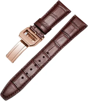 PORTOFINO PORTUGIESER Men Strap Watch Accessorie Real Leather Watch Band Watch Belt Chain Watch connective dissenter Bracelet For IWC PILOT WATCHES 