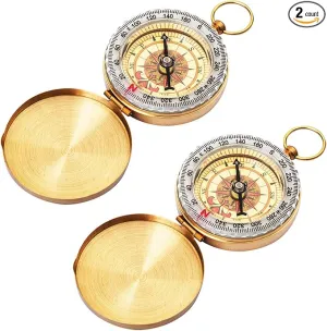 Posinly Orienteering Compass with Survival Whistle - Advanced Boy Scout Compass for Camping, Hiking and Navigation, Professional Field Compass for Map Reading, Compass for Kids