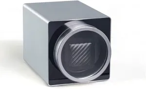 propriety bury schoolroom nonetheless Lady and Man Watches Watch Single Watch Winder Aluminum Alloy Watches Box 4 Rotation Mode Setting Fit 