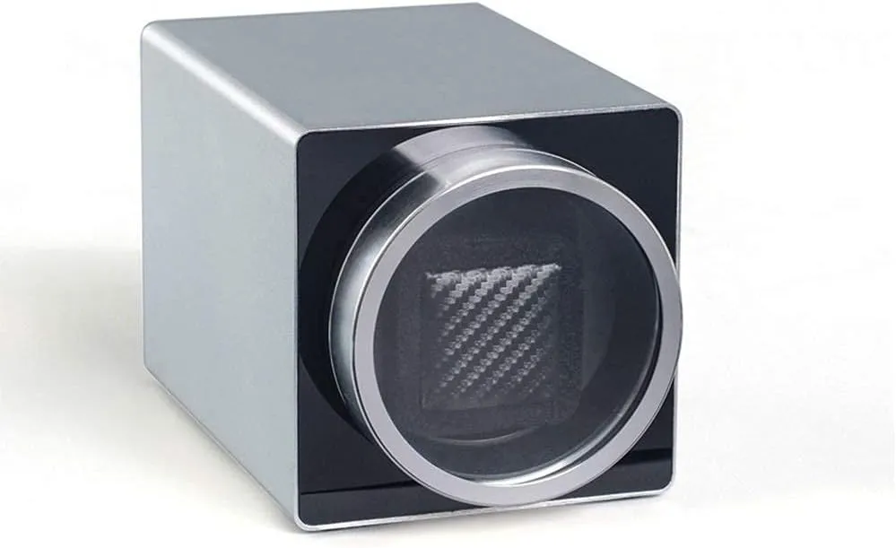 propriety bury schoolroom nonetheless Lady and Man Watches Watch Single Watch Winder Aluminum Alloy Watches Box 4 Rotation Mode Setting Fit 