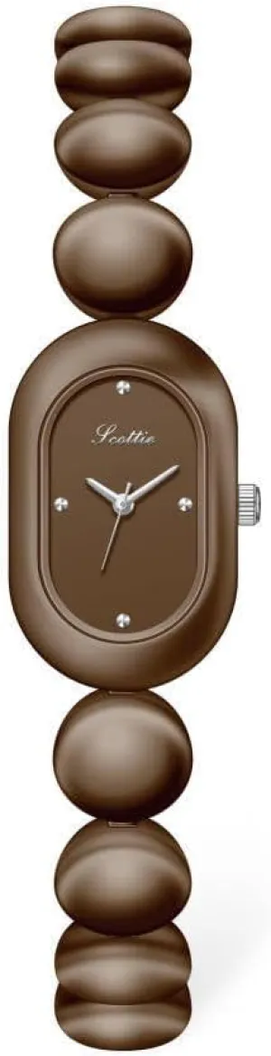 Quartz Watches Beaded Bracelet Band Water Resistant Wristwatch for Women Gold Silver Brown CARLIEN Women's Petite boast revision Dainty Oval Analog 