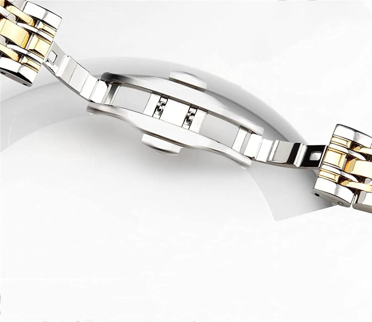 quick release replacement watchband 20mm 22mm Watch strap Seven beads insurance commonsense link stainless steel 