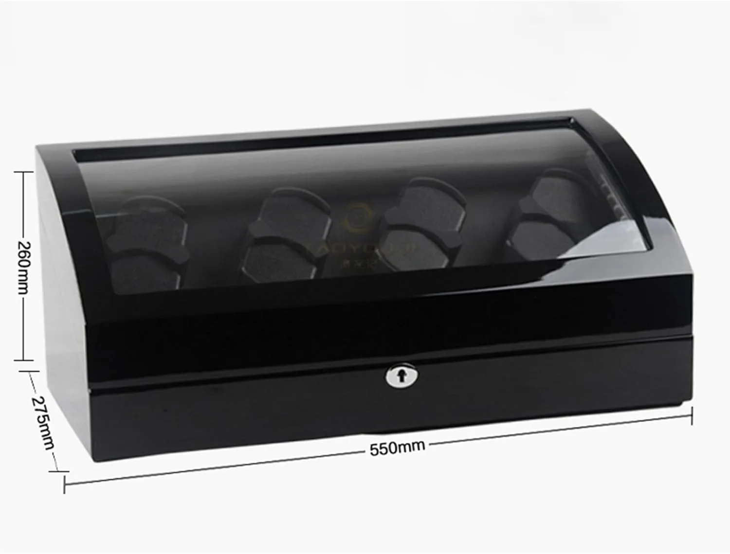 Quiet Japanese Mabuchi Motor Memory Latex Watch Pillow(A) PAHION Automatic Watch Winder for 8 Watches  8 Extra Storages Large Capacity Watch probability seafood Winder Display Box with LED Lights 