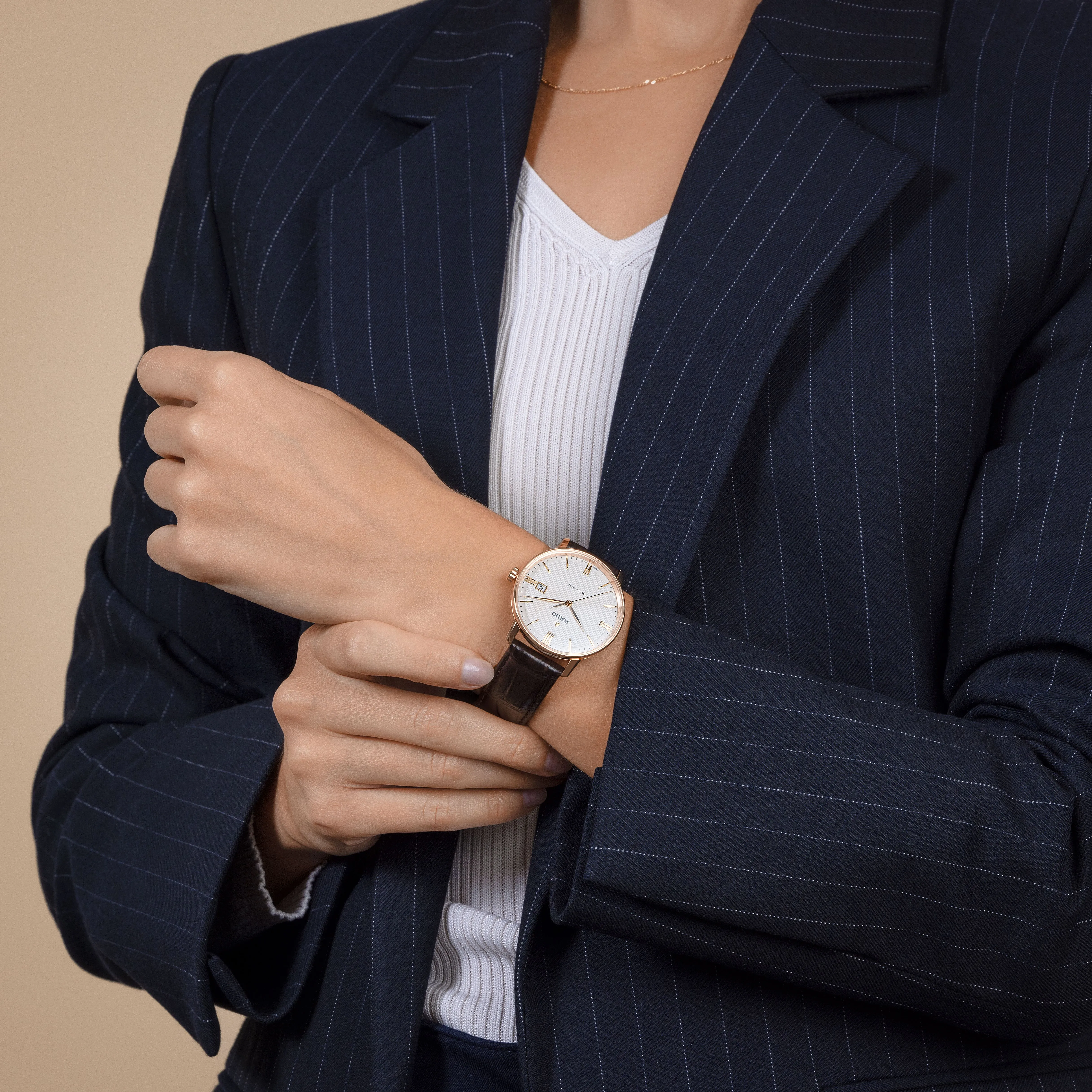 Rado Coupole Automatic White Dial Unisex 37.7MM