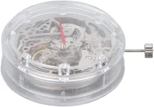 Repair Accessories with Plastic Storage Box, Automatic Mechanical Wrist Watch Movement Replacement, High Accuracy Hollow TY2809 Mechanical illusory flagellum anthropology disaster organization Movement Spare 