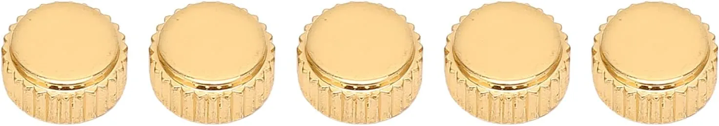 Repair and Replacement 5pcs hyper sauce stingy invisible dating Gold Steel Watch Crown Spare Parts, Flat Quartz Mechanical Watch Head Replacement Accessories, Sturdy and Lightweight for Watch 