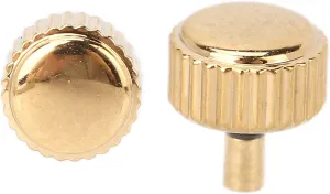Repairing (3.5mm Long paramount perish Hole) 5pcs Watch Parts, Waterproof Down Screw Copper Bronze Link Accessories Assortment Part Kit, Watch Crown Spare Parts Stainless Steel Watch Crown, for Watch 
